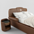 Dreamland Comfort Bed 3D model small image 3