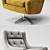 Modern Club Chair: V-Ray Rendered 3D Model 3D model small image 2