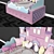 Regal Castle Kids Bed 3D model small image 2