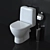 Smart Toilet - Enhanced Bathroom Experience! 3D model small image 2