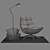 Reflex Lounge Chair Set 3D model small image 3