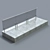 Short Baluster Glass Handrail 3D model small image 2