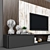 Modern TV Stand - Sleek Design 3D model small image 2