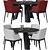 Elegant Magda Chair by Cattelan 3D model small image 1