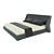 Elegant Oasis: Machiatto Bed 3D model small image 1