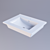 Luxury Quadro Washbasin 3D model small image 1