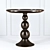 Luxury Burnished Bronze End Table 3D model small image 2