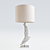 Elegant Rivoli Table Lamp 3D model small image 1