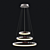 Modern ET2 Hoops LED Pendant 3D model small image 1