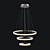 Modern ET2 Hoops LED Pendant 3D model small image 2