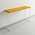 Minimalist Console Table: Modern Design with Simple Elegance 3D model small image 1