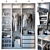 Open System Closet with Filling 3D model small image 1