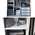 Open System Closet with Filling 3D model small image 3