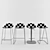 Infiniti Pure Loop Mini Bar Chair 3D model small image 2