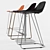 Infiniti Pure Loop Mini Bar Chair 3D model small image 3