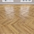 Versatile Parquet Oak: Christmas Tree, Linear, Chevron 3D model small image 2