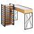 Handmade Cafe Storage Solutions 3D model small image 1