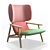 Lilo Extension Moroso Armchair 3D model small image 1