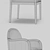 Elegant Virtual Butler Chair 3D model small image 3