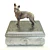 Lucky Paws Casket: Sculpted Dog Figurine 3D model small image 1