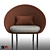 Expormim TWINS: Stylish Outdoor Low Armchair 3D model small image 2