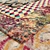 Fur-Textured Geometric Carpet 3D model small image 1