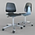 Bimos Labsit 9123: Ergonomic Lab Chair 3D model small image 1