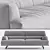 Flamingo Natuzzi: Stylish Sofa, High-Quality 3D model small image 1