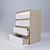 Sleek Storage Solution: Drawer 3D model small image 2