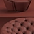 Visionnaire Agon Armchair: Sleek and Stylish 3D model small image 3