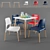 Halmar Socrates Dining Set 3D model small image 1