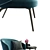 Elegant Lema Bice Armchair Set 3D model small image 2