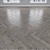 Gray Oak Parquet: Herringbone, Linear, Chevron 3D model small image 2