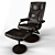 Modern Armchair No10 3D model small image 3