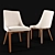 Sullivan Dining Chair - Modern 3D Model 3D model small image 3