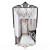 Elegant Hall Mirror 3D model small image 2