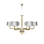 Czarina Gold Chandelier 3D model small image 1