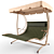 Garden Way Bolly Stand200: Stylish Outdoor Swing Bed 3D model small image 1