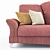 Elegant Monroe Sofa: Perfect Comfort 3D model small image 2