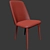 Tintori Mid Century Modern Dining Chair 3D model small image 2