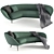 Elegant Minotti Russell Sofa 3D model small image 1