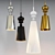 Josephine Crystal Pendant Light 3D model small image 1