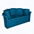 OLBORG Sofa Bed 3D model small image 1