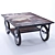 Industrial Chic Coffee Table 3D model small image 2