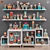 Modular Toy Storage and Construction Set 3D model small image 1
