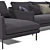 Modern Band Sofa: Comfort Redefined 3D model small image 2