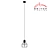 Britop Outline Pendant Light 3D model small image 1