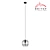 Britop Outline Pendant Light 3D model small image 1