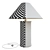 Ralph Lauren Brass Modern Table Lamp 3D model small image 3