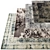 Luxurious Velvet Home Carpet 3D model small image 1